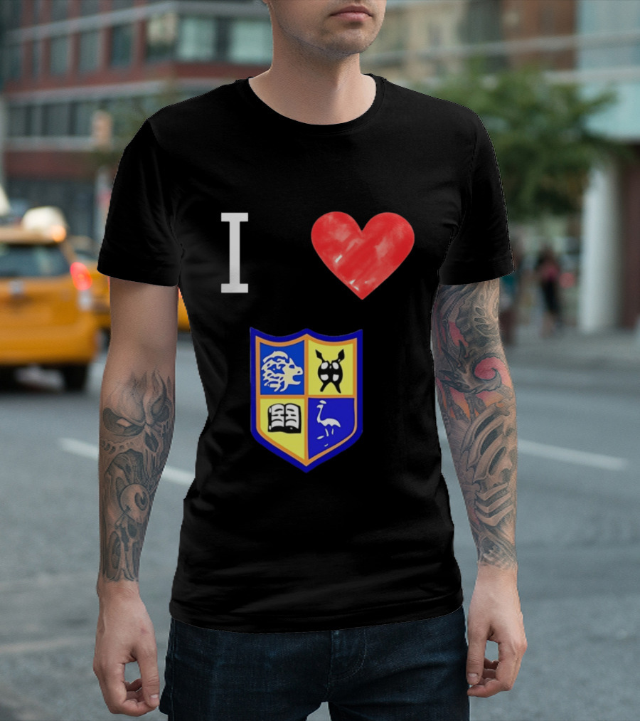 I Love University Of Zimbabwe UZ Harare Lion Emblem Crest T-Shirt