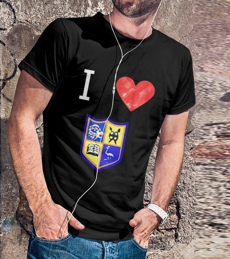 I Love University Of Zimbabwe UZ Harare Lion Emblem Crest T-Shirt