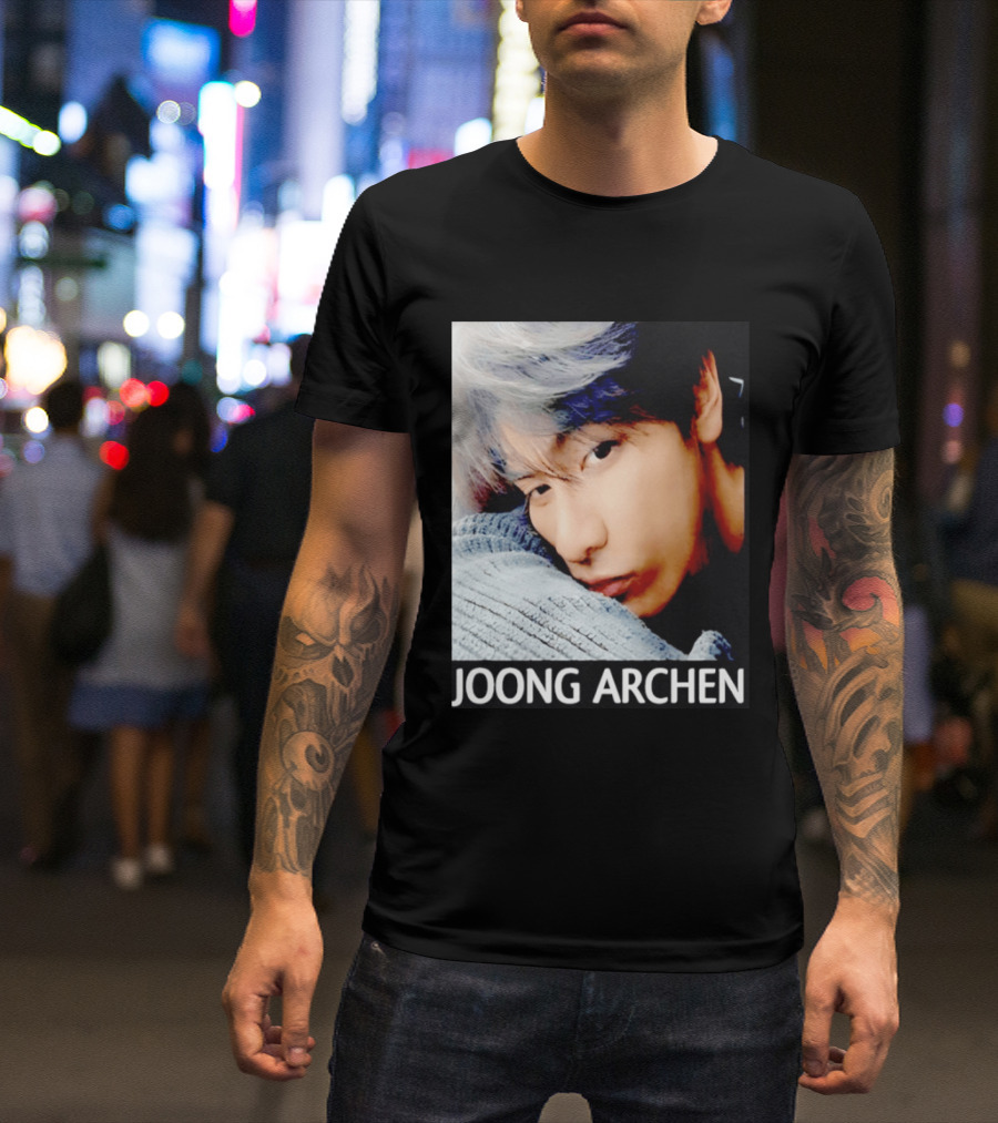 Joong Archen Thai Actor Close Up Pillow T-Shirt