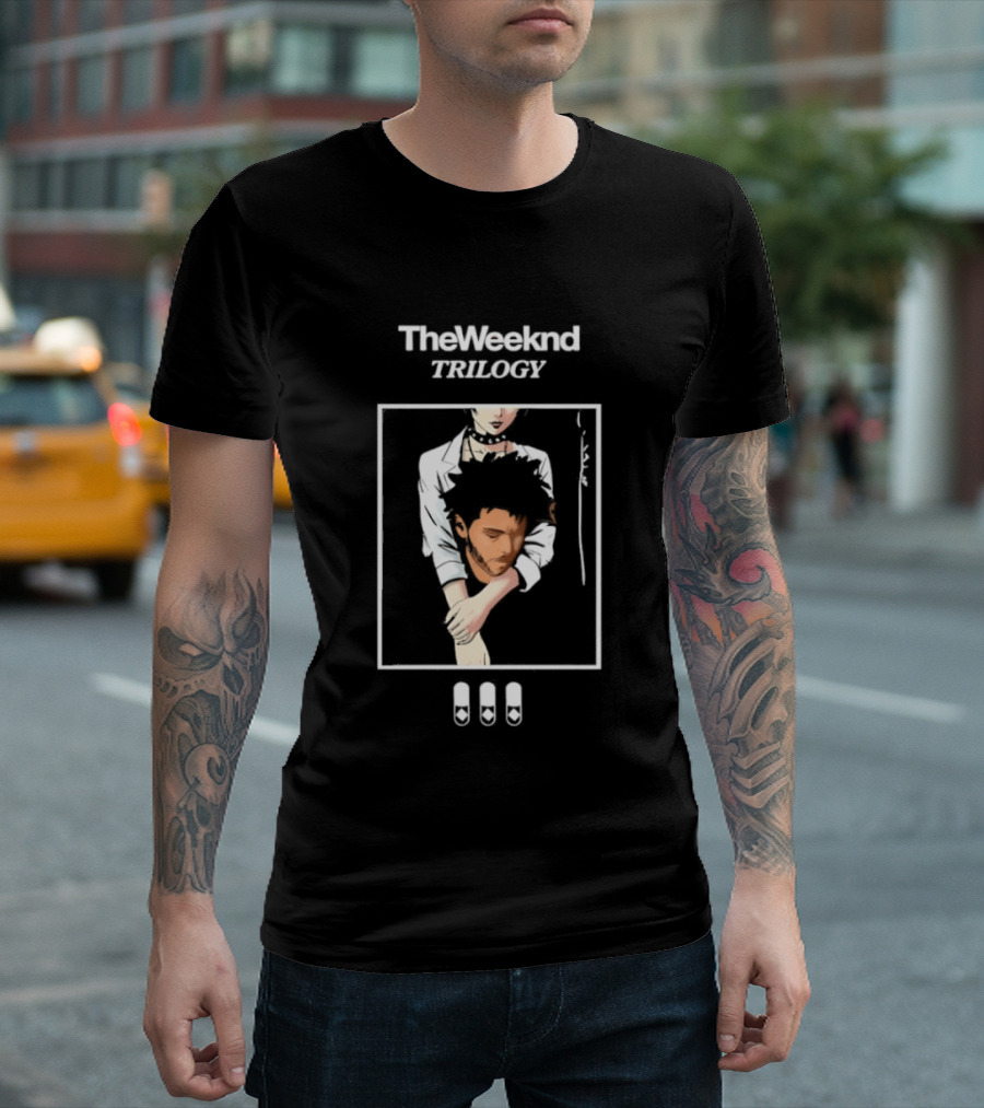 The Weeknd Trilogy Misato Katsuragi Evangelion Neon Genesis T-Shirt