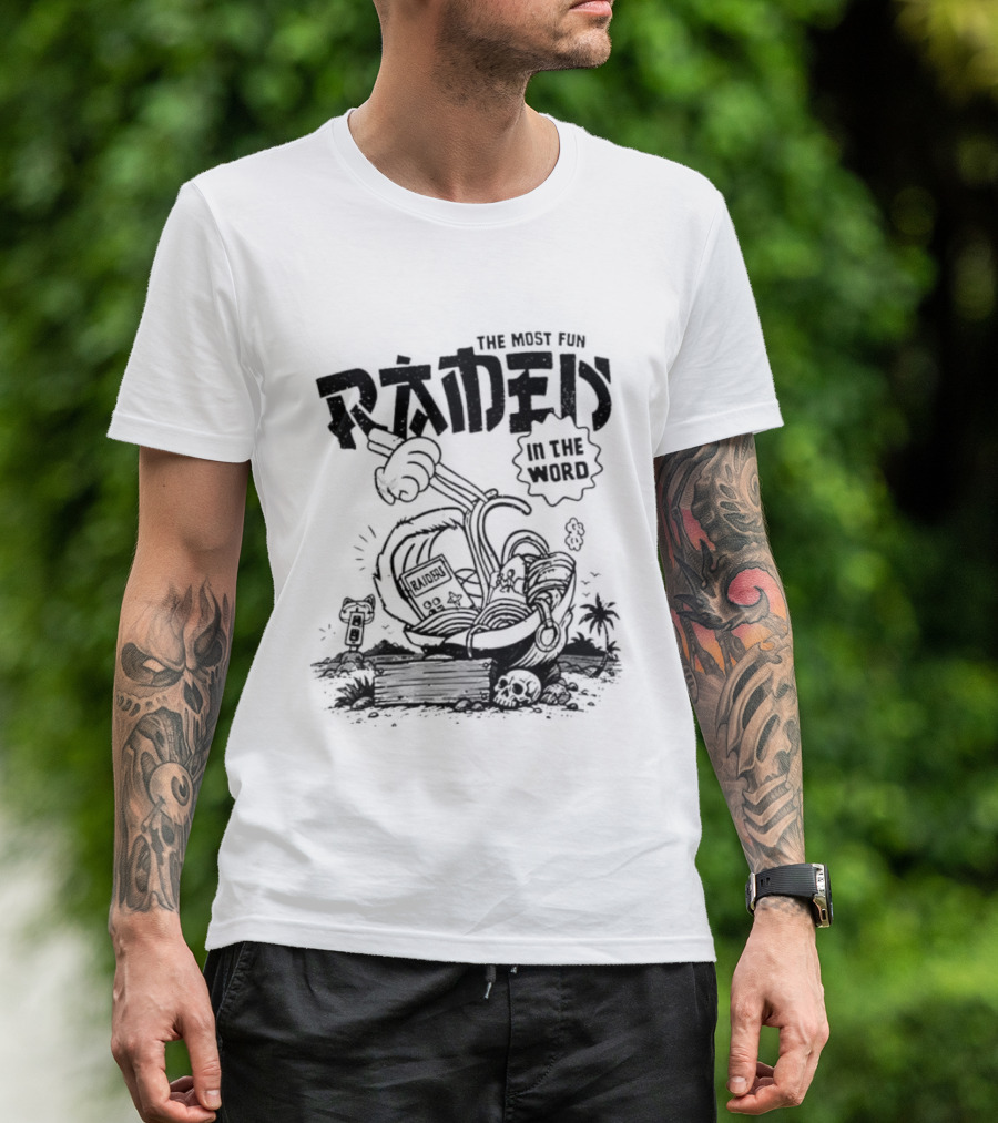 Las Vegas Raiders The Most Fun Ramen In The World T-Shirt