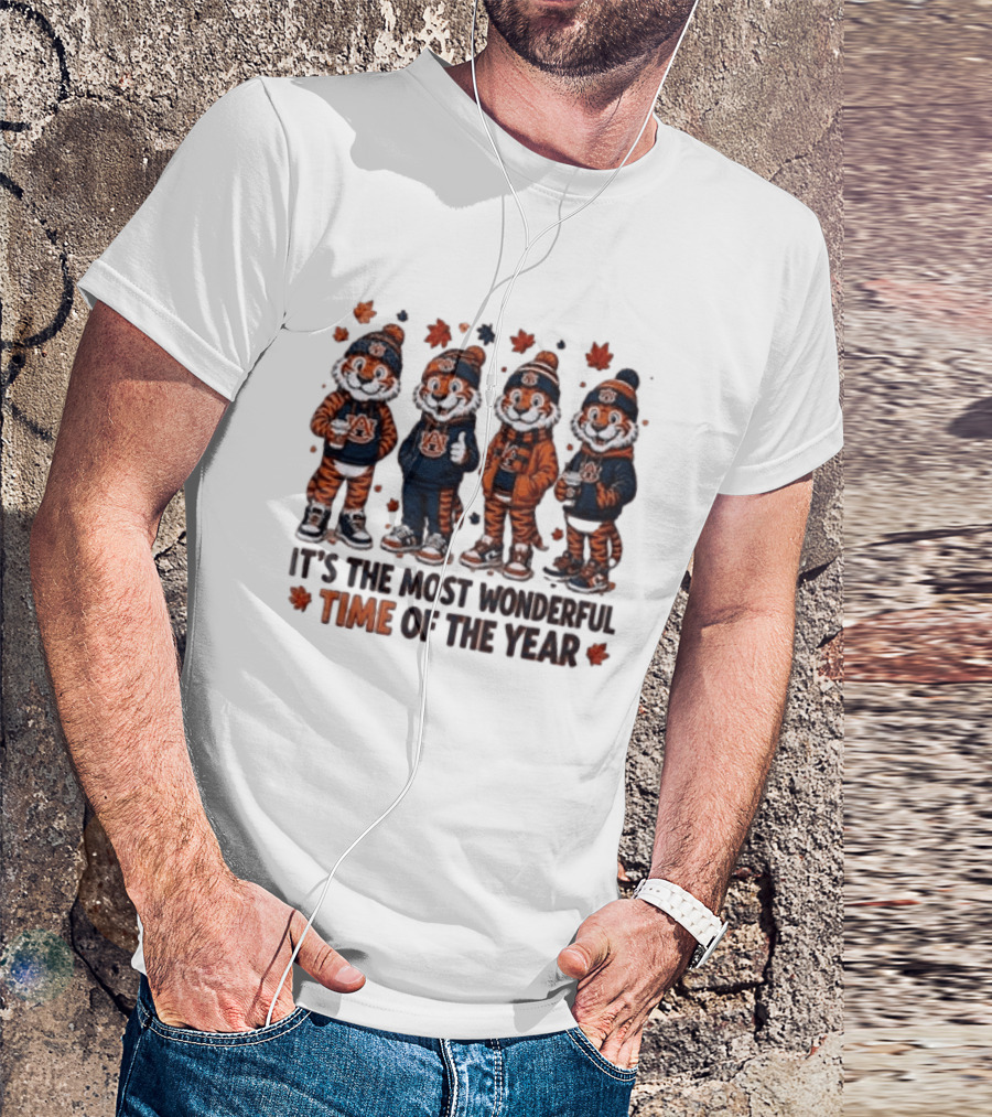 Auburn Tigers It's The Most Wonderful Time Of The Year T-Shirt