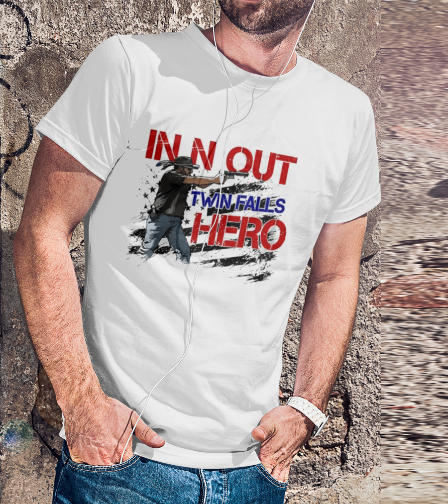 IN N OUT Twin Falls Hero Jordan Salinas T-Shirt