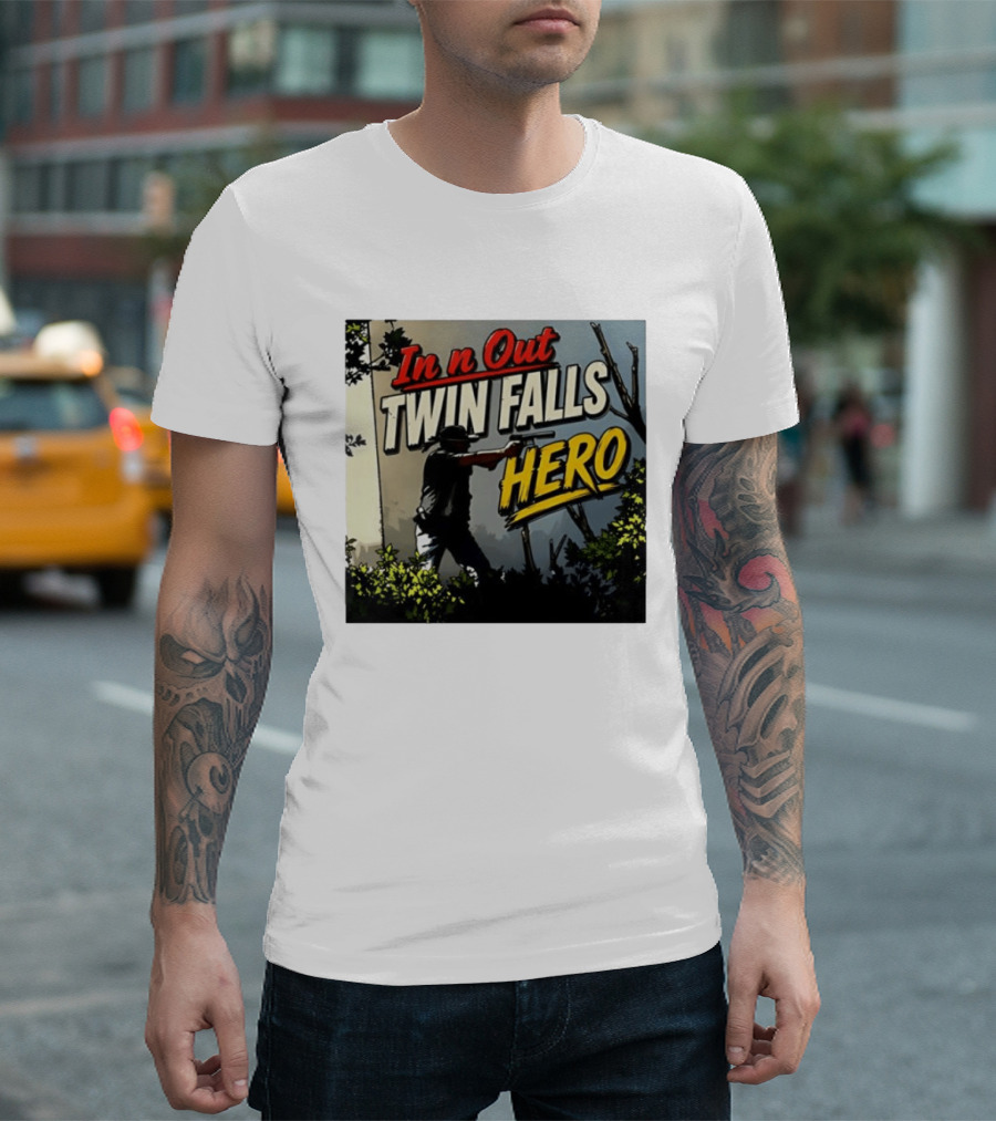 In N Out Twin Falls Hero Jordan Salinas 2026 T-Shirt