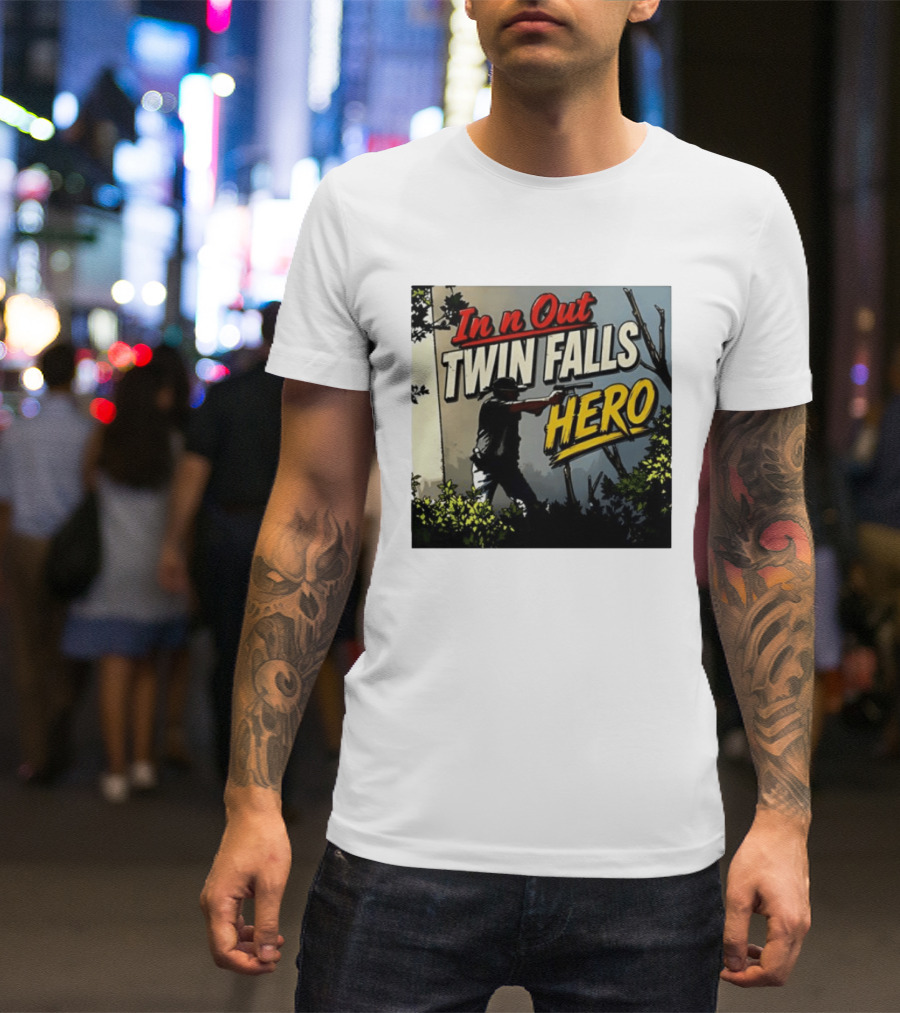 In N Out Twin Falls Hero Jordan Salinas 2026 T-Shirt