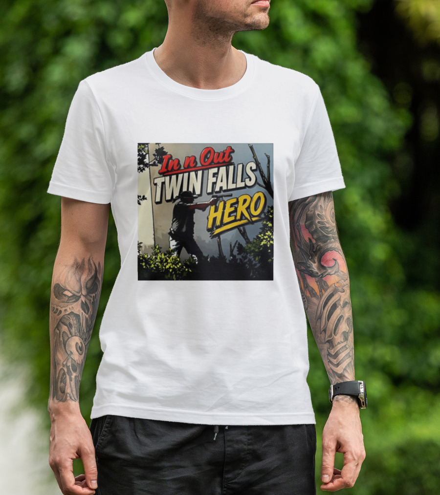 In N Out Twin Falls Hero Jordan Salinas 2026 T-Shirt