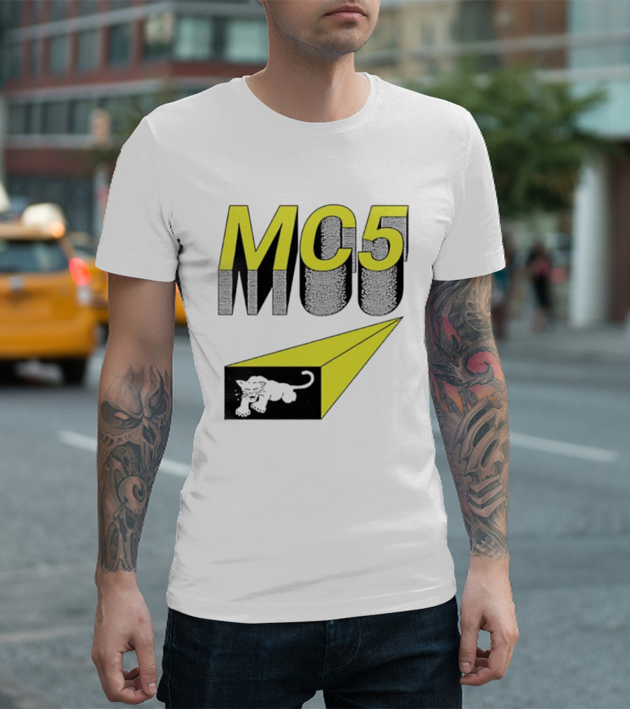 MC5 Motor City Five Rock Panther T-Shirt