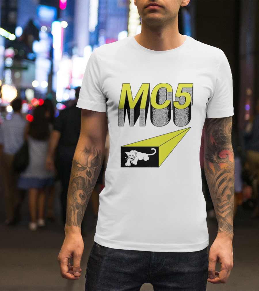 MC5 Motor City Five Rock Panther T-Shirt