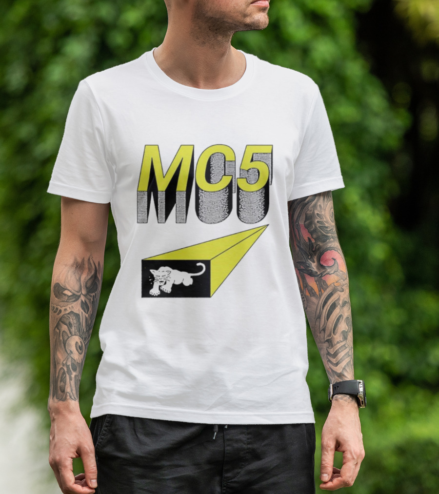 MC5 Motor City Five Rock Panther T-Shirt