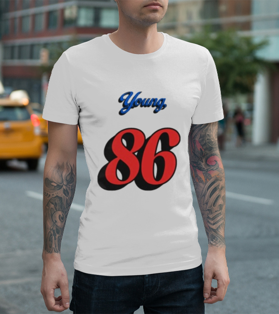 Owl City Store Young 86 Baseball 3 4 Sleeve T-Shirt