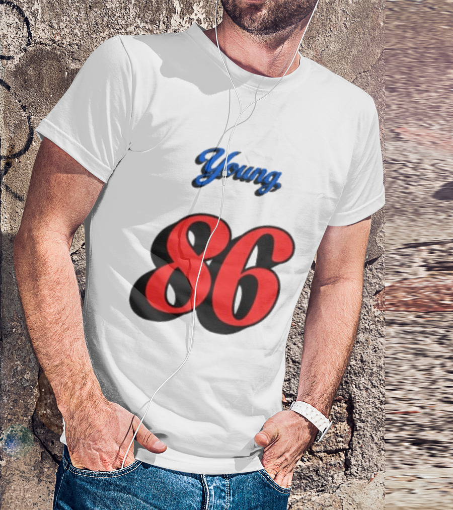 Owl City Store Young 86 Baseball 3 4 Sleeve T-Shirt