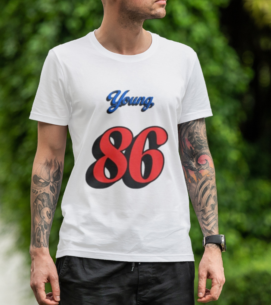 Owl City Store Young 86 Baseball 3 4 Sleeve T-Shirt