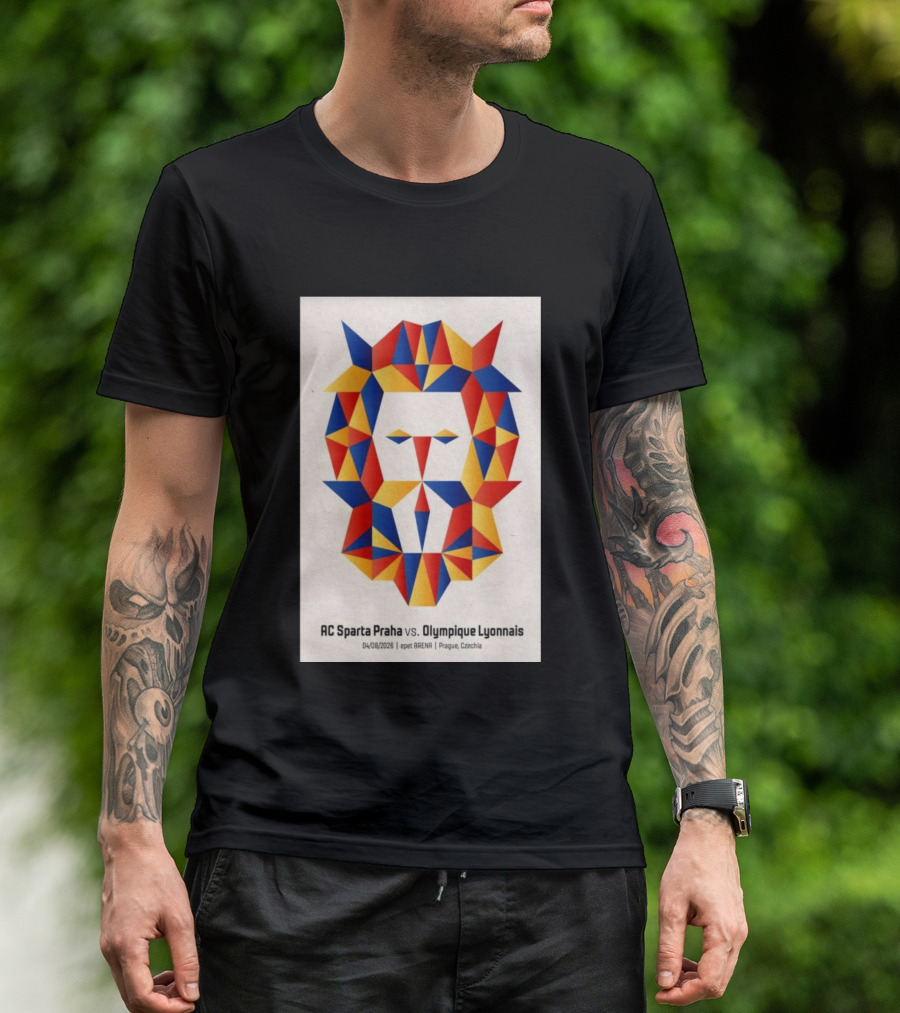 AC Sparta Praha Vs Olympique Lyonnais 2026 Epet ARENA Prague August 4 T-Shirt