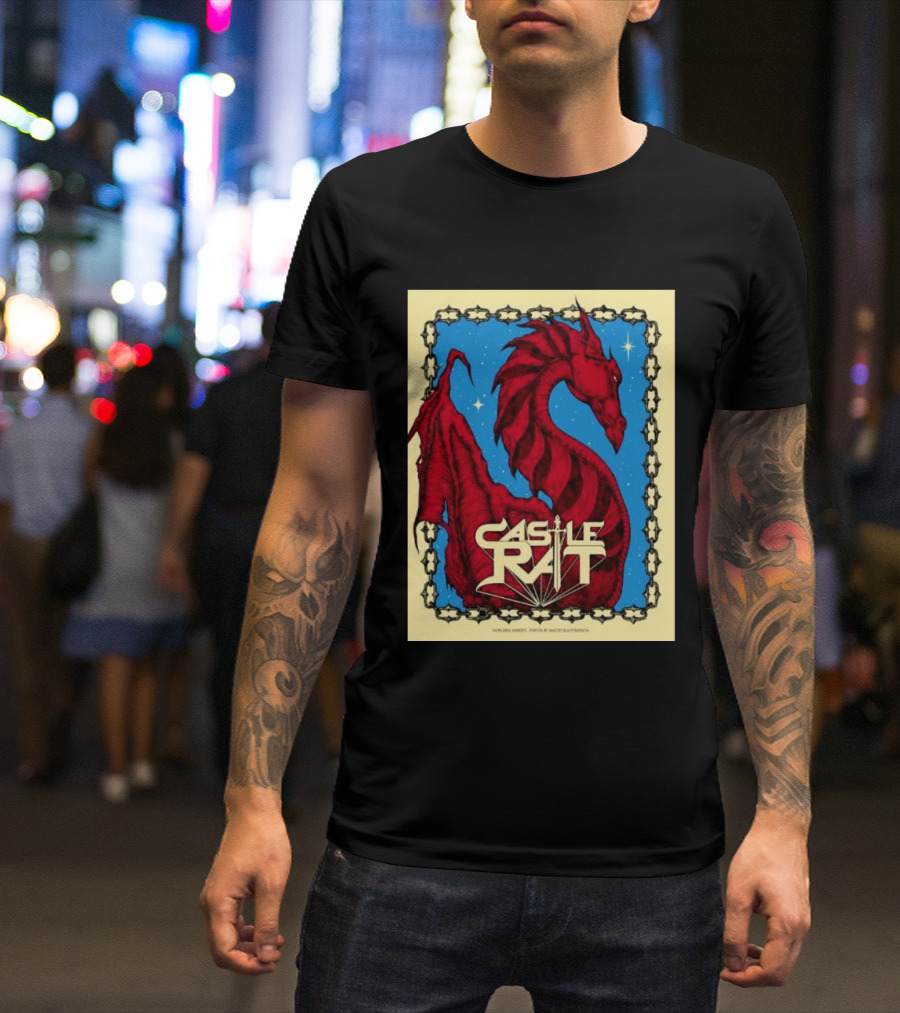 Castle Rat Sword Dragon LuckyFes'26 Babymetal Quick Dry 15 T-Shirt