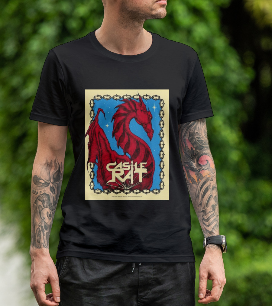 Castle Rat Sword Dragon LuckyFes'26 Babymetal Quick Dry 15 T-Shirt