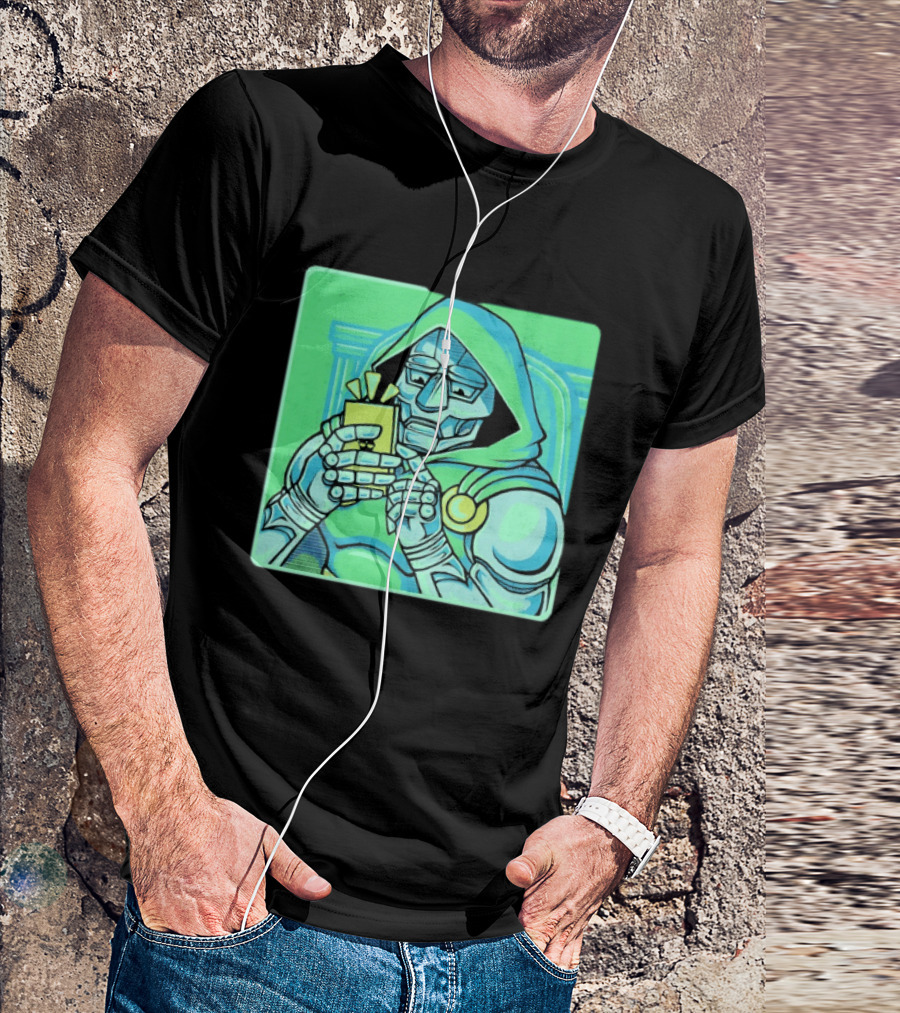 Doctor Doom Marvel Villain Doom Scroll Of Doom T-Shirt