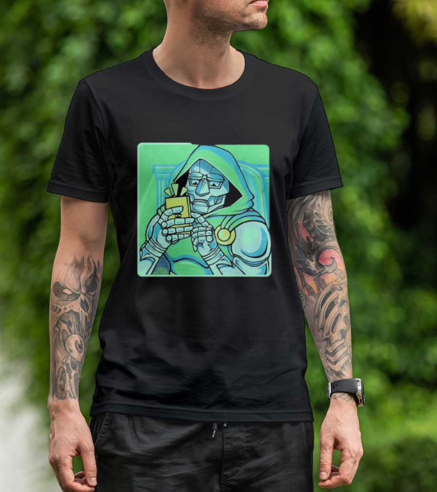 Doctor Doom Marvel Villain Doom Scroll Of Doom T-Shirt