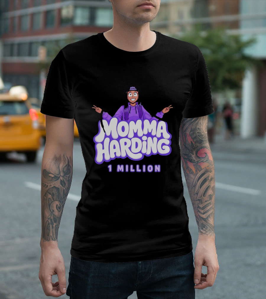Momma Harding Stay Sober 1 Million Content Creator Celebration T-Shirt