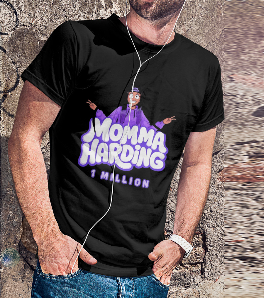 Momma Harding Stay Sober 1 Million Content Creator Celebration T-Shirt