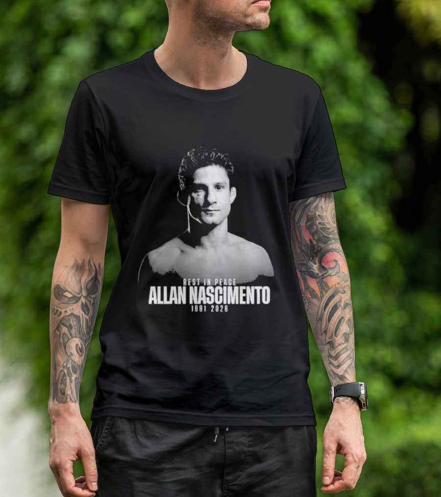 Rest In Peace Allan Nascimento 1991 2026 Memorial T-Shirt