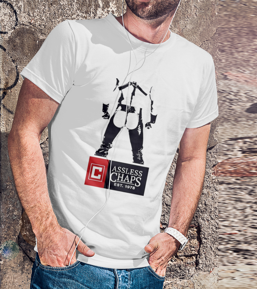 Assless Chaps Est 1978 Western Wear Biker Fashion T-Shirt