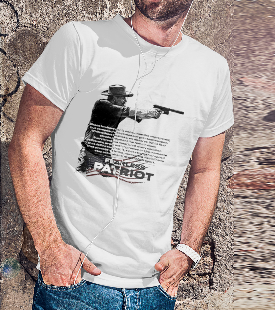Jordan Salinas Fearless Patriot Hero T-Shirt
