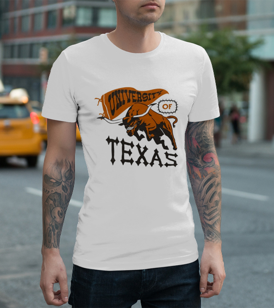 University Of Texas Longhorn Bevo Bull T-Shirt