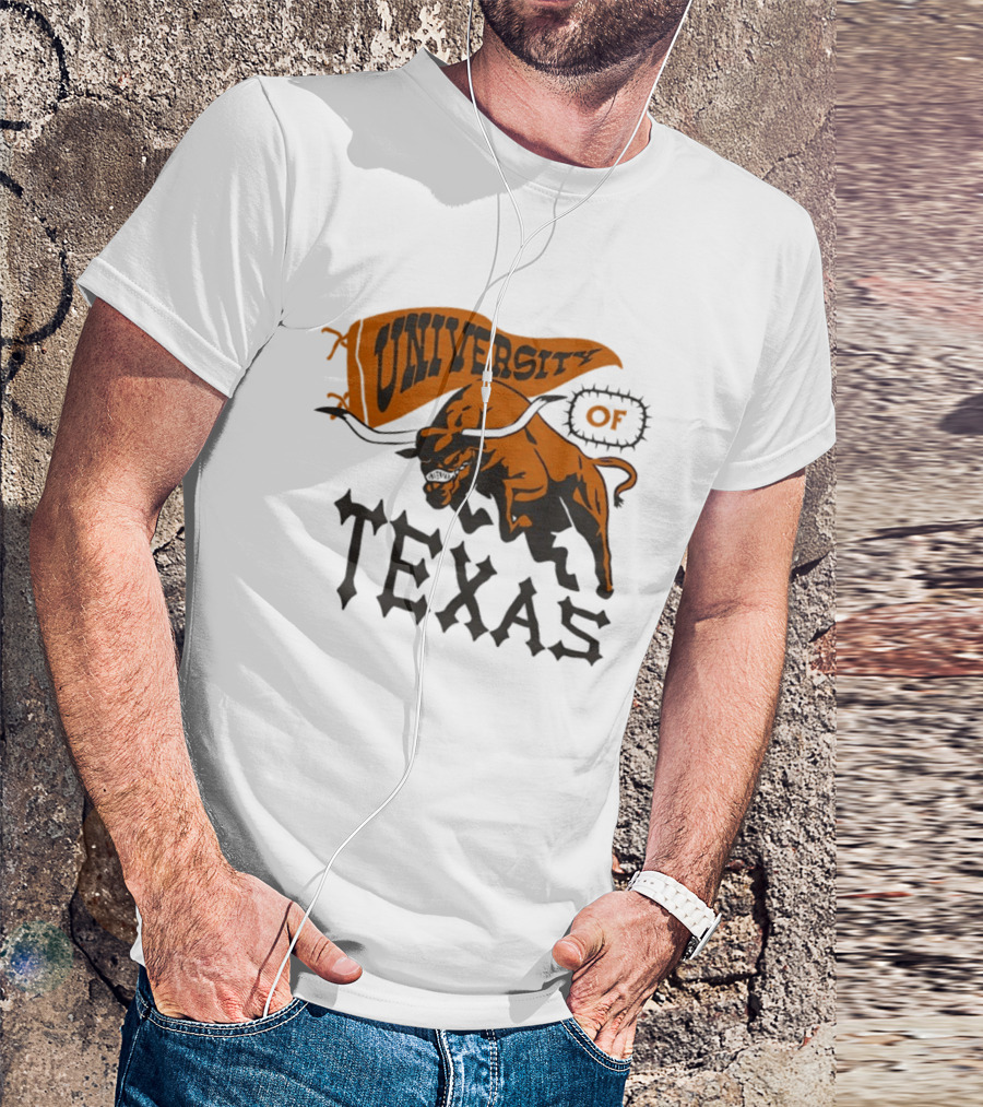 University Of Texas Longhorn Bevo Bull T-Shirt
