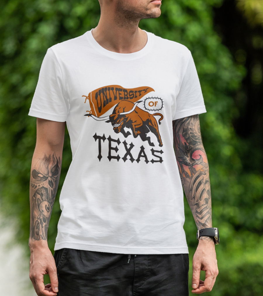 University Of Texas Longhorn Bevo Bull T-Shirt