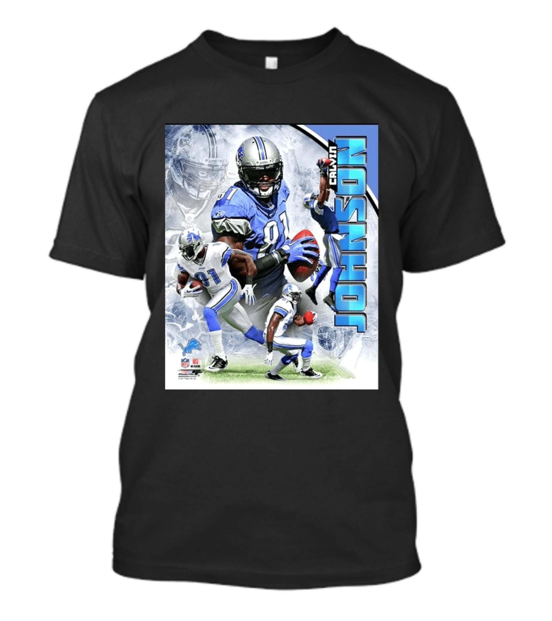 Calvin Johnson Detroit Lions NFL Football Superstar T-Shirt