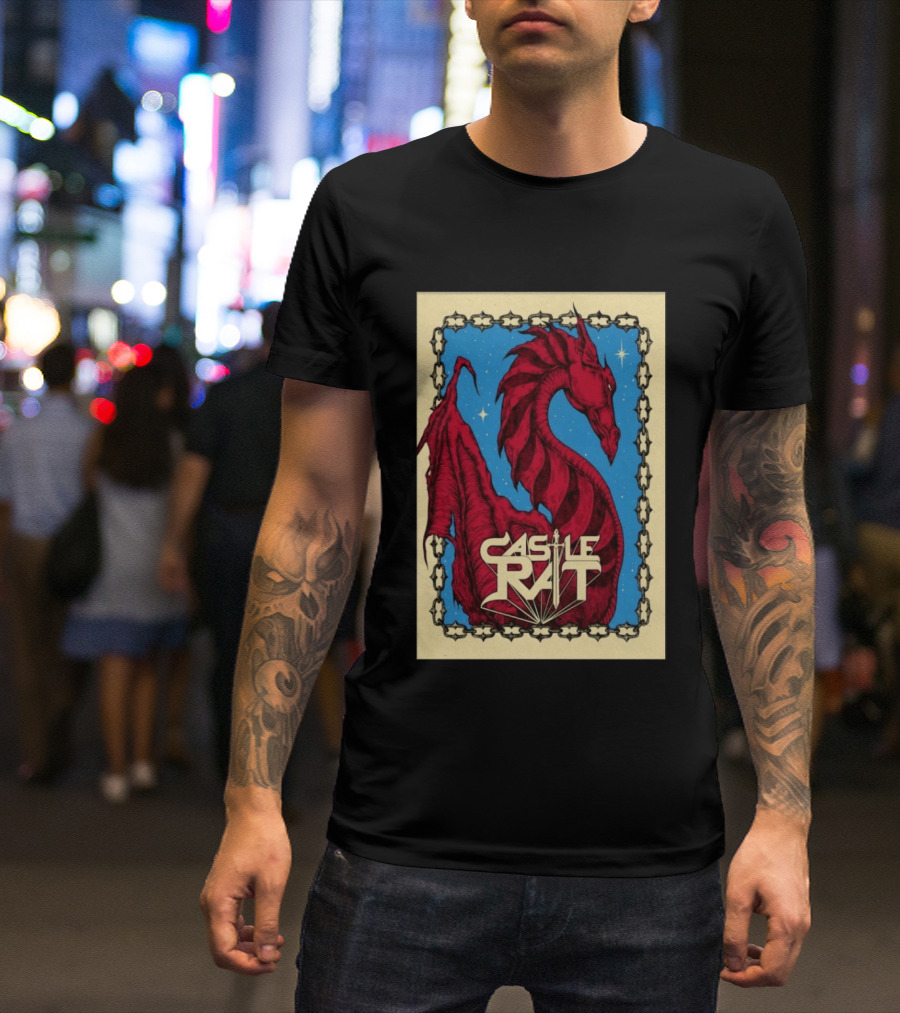 Castle Rat Red Dragon Marienthal Germany Aug 14 2026 T-Shirt