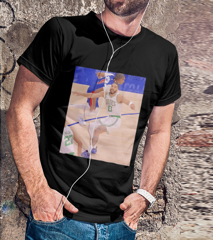 Jayson Tatum Celtics Basketball Vs Thompson And Walsh NBA T-Shirt