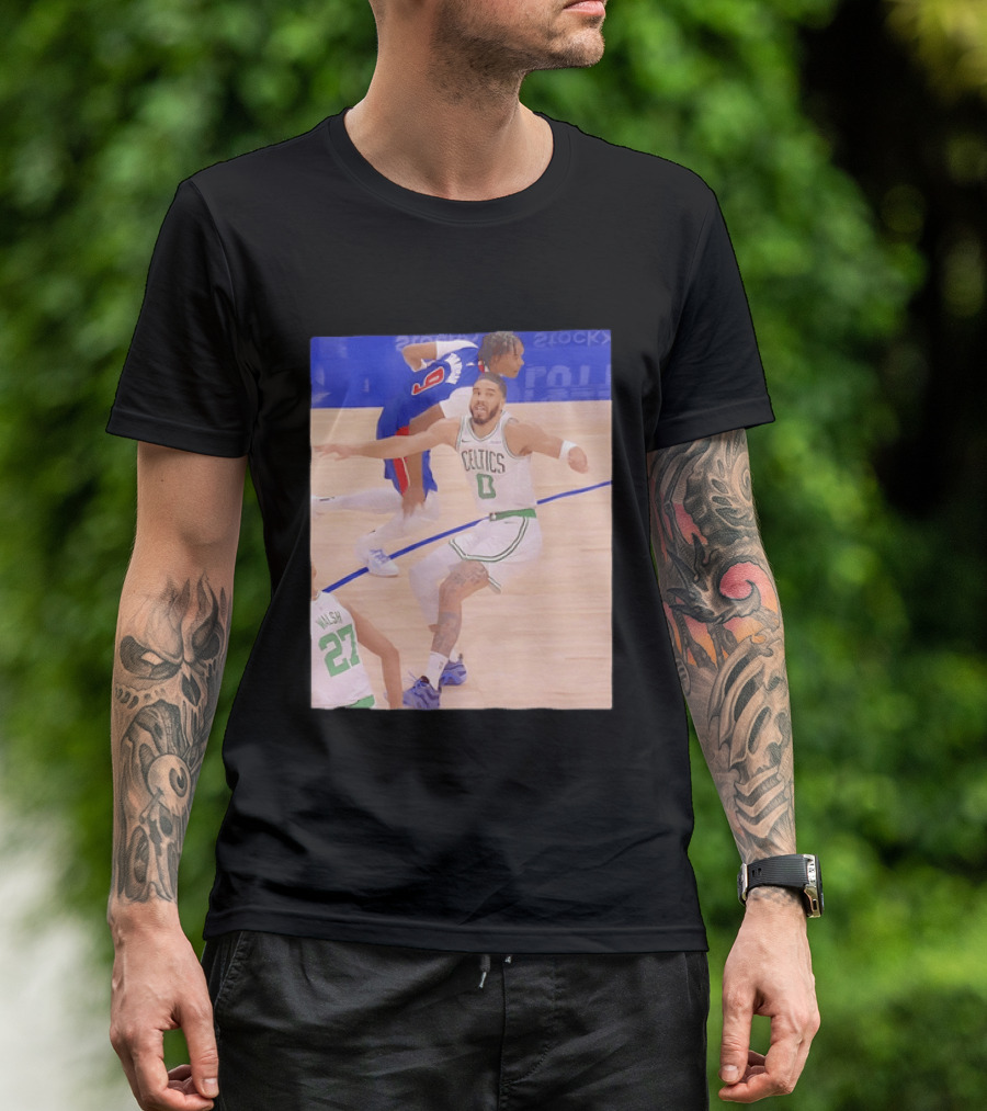 Jayson Tatum Celtics Basketball Vs Thompson And Walsh NBA T-Shirt
