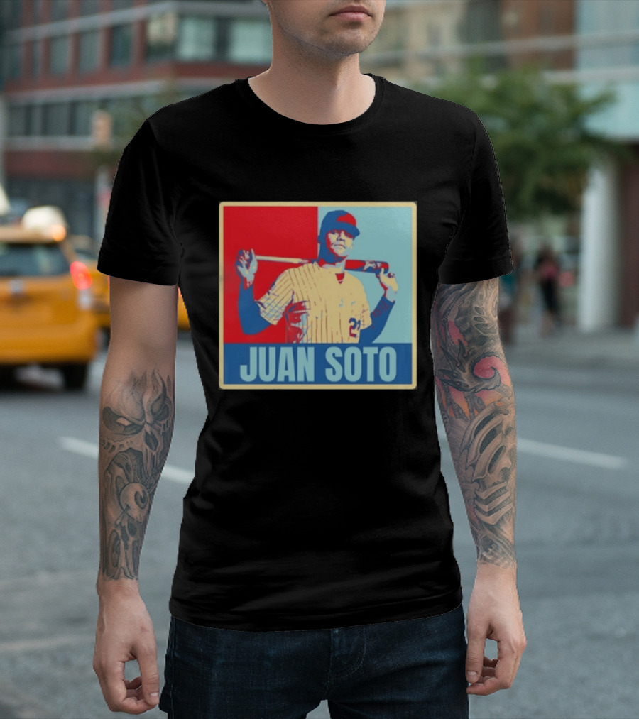 Juan Soto Mets Red Blue T-Shirt