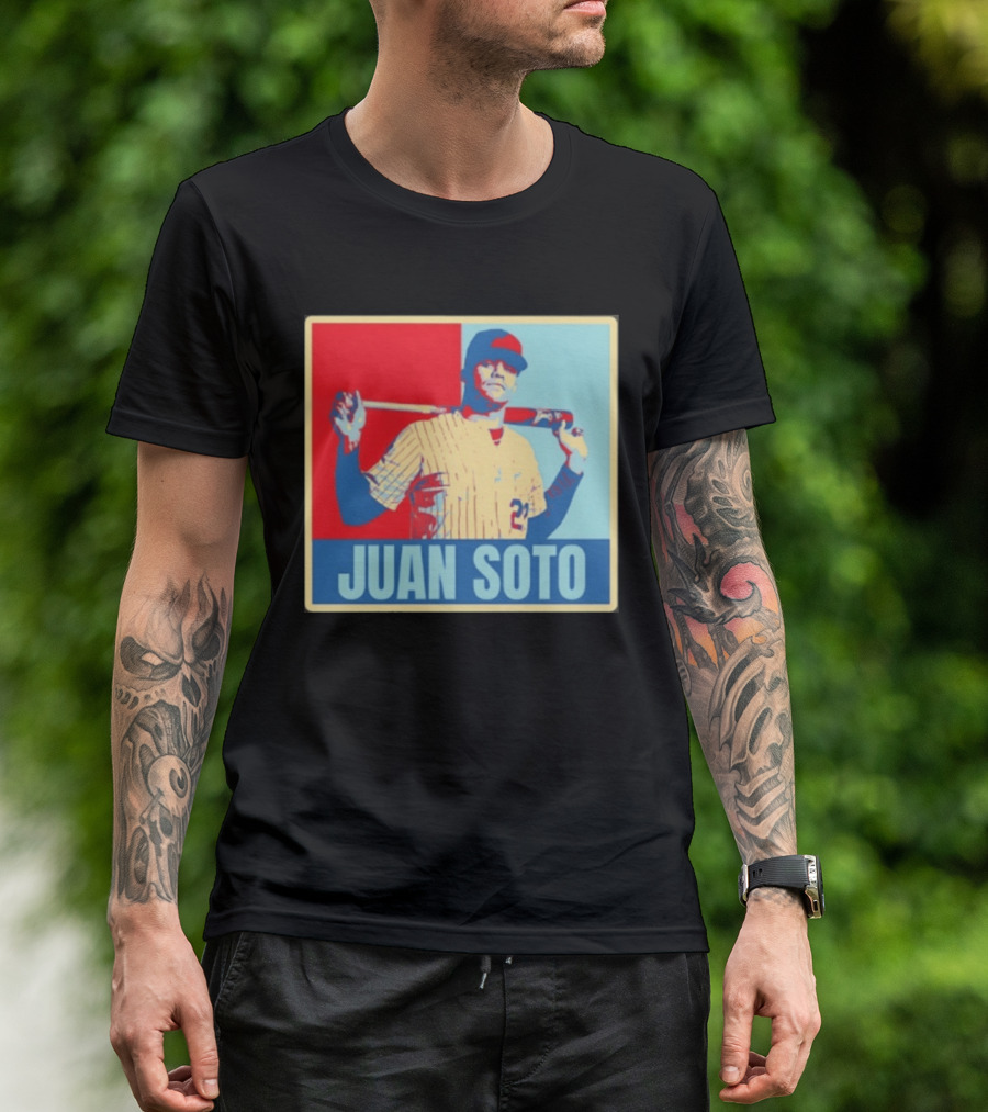Juan Soto Mets Red Blue T-Shirt