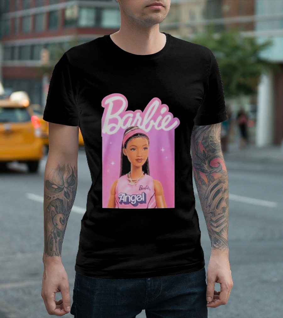 Barbie Angel Basketball Doll T-Shirt