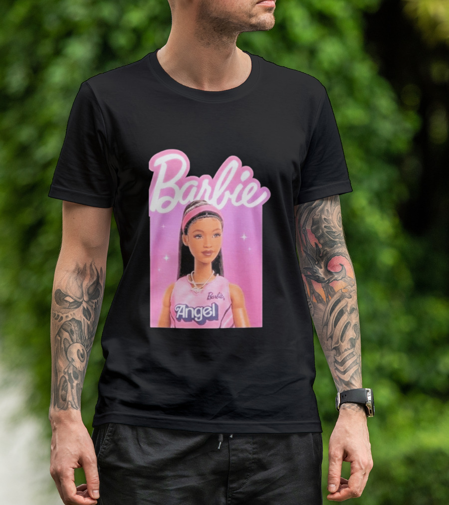 Barbie Angel Basketball Doll T-Shirt