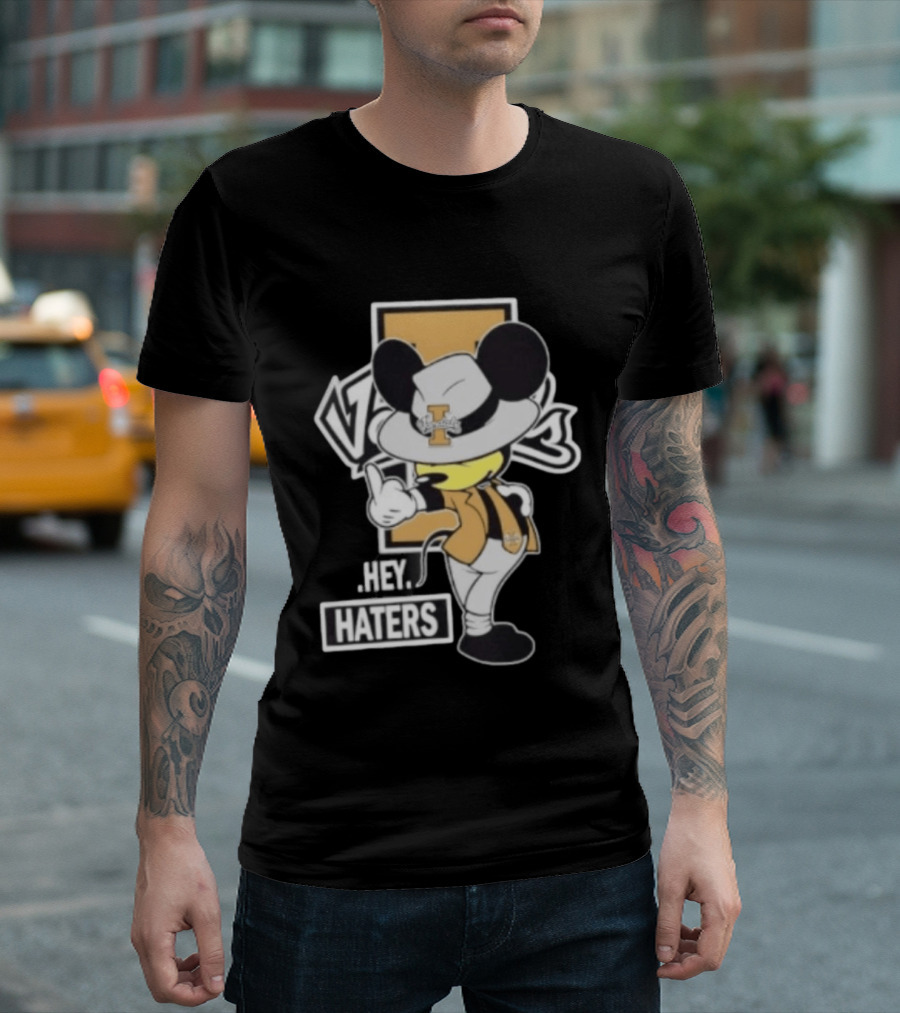 Idaho Vandals Football Mickey Hey Haters T-Shirt
