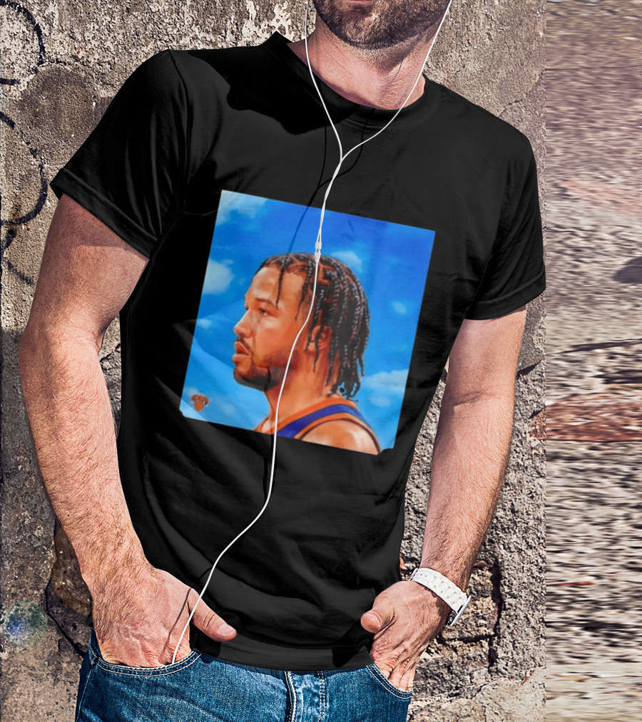 New York Knicks Jalen Brunson Nothing Was The Same Clouds Braids T-Shirt