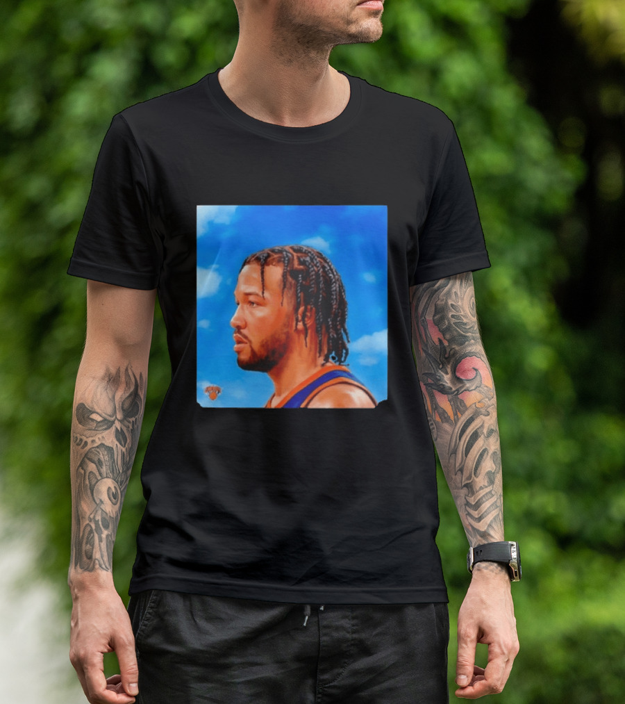 New York Knicks Jalen Brunson Nothing Was The Same Clouds Braids T-Shirt