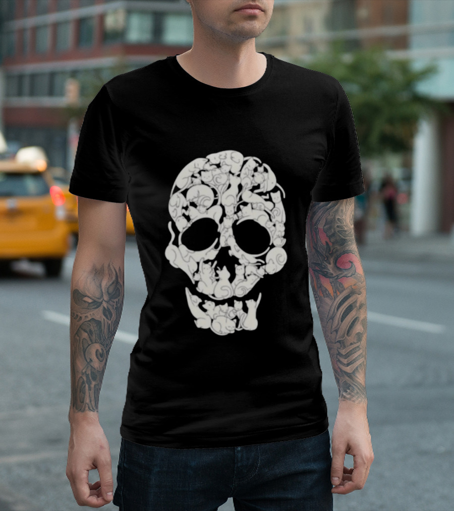 Original Cats Skull Tobe Fonseca Kittens T-Shirt