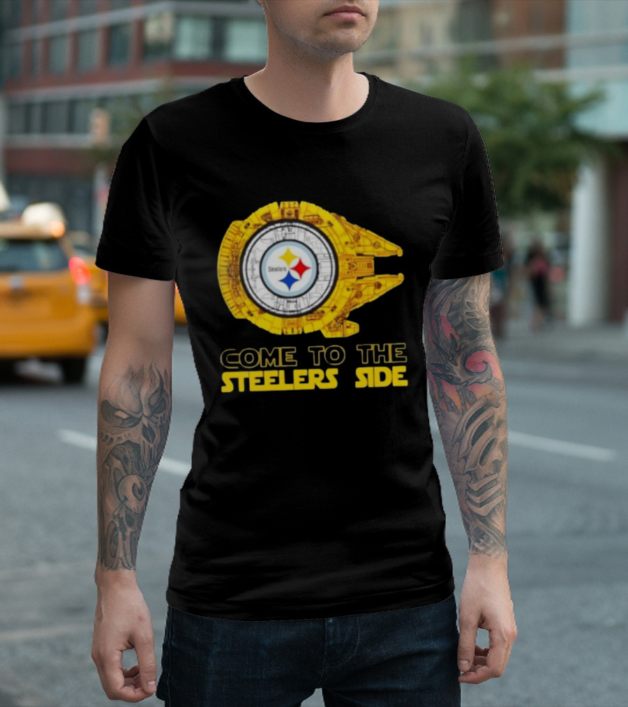 Original Star Wars Pittsburgh Steelers Come To The Steelers Side T-Shirt