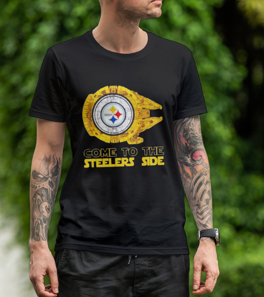 Original Star Wars Pittsburgh Steelers Come To The Steelers Side T-Shirt