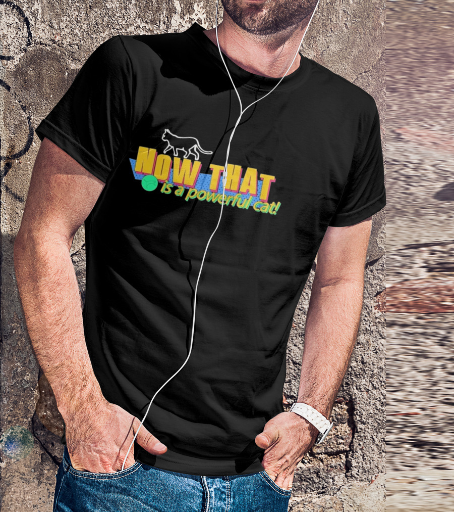 Now That Is A Powerful Cat V2 T-Shirt