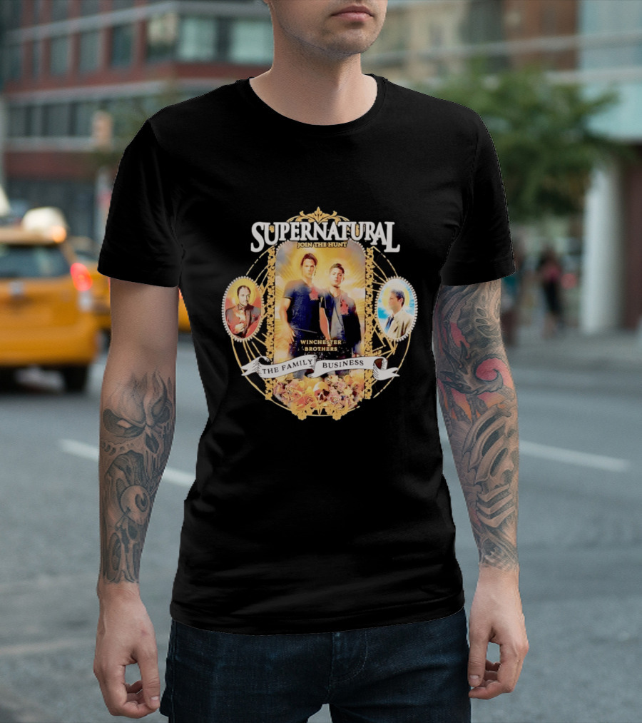 Supernatural Join The Hunt Winchester Brothers The Family Business T-Shirt
