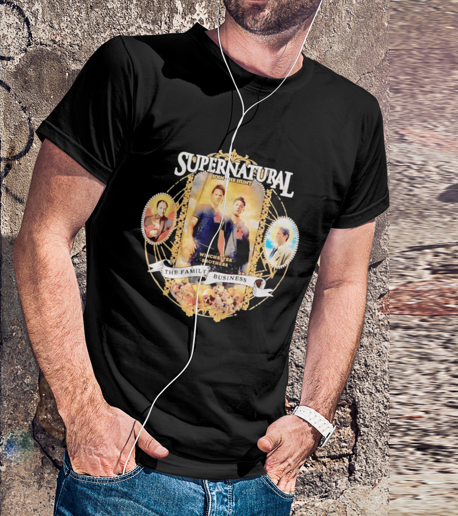 Supernatural Join The Hunt Winchester Brothers The Family Business T-Shirt