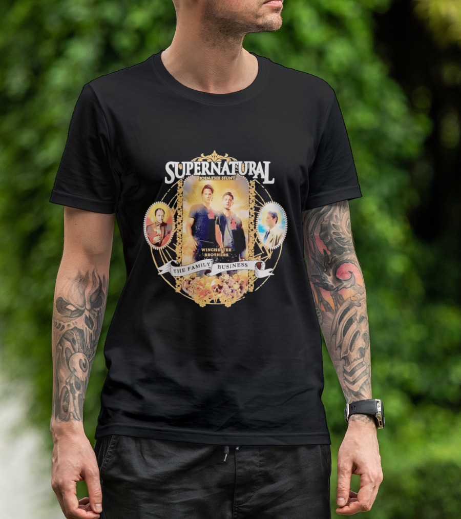 Supernatural Join The Hunt Winchester Brothers The Family Business T-Shirt