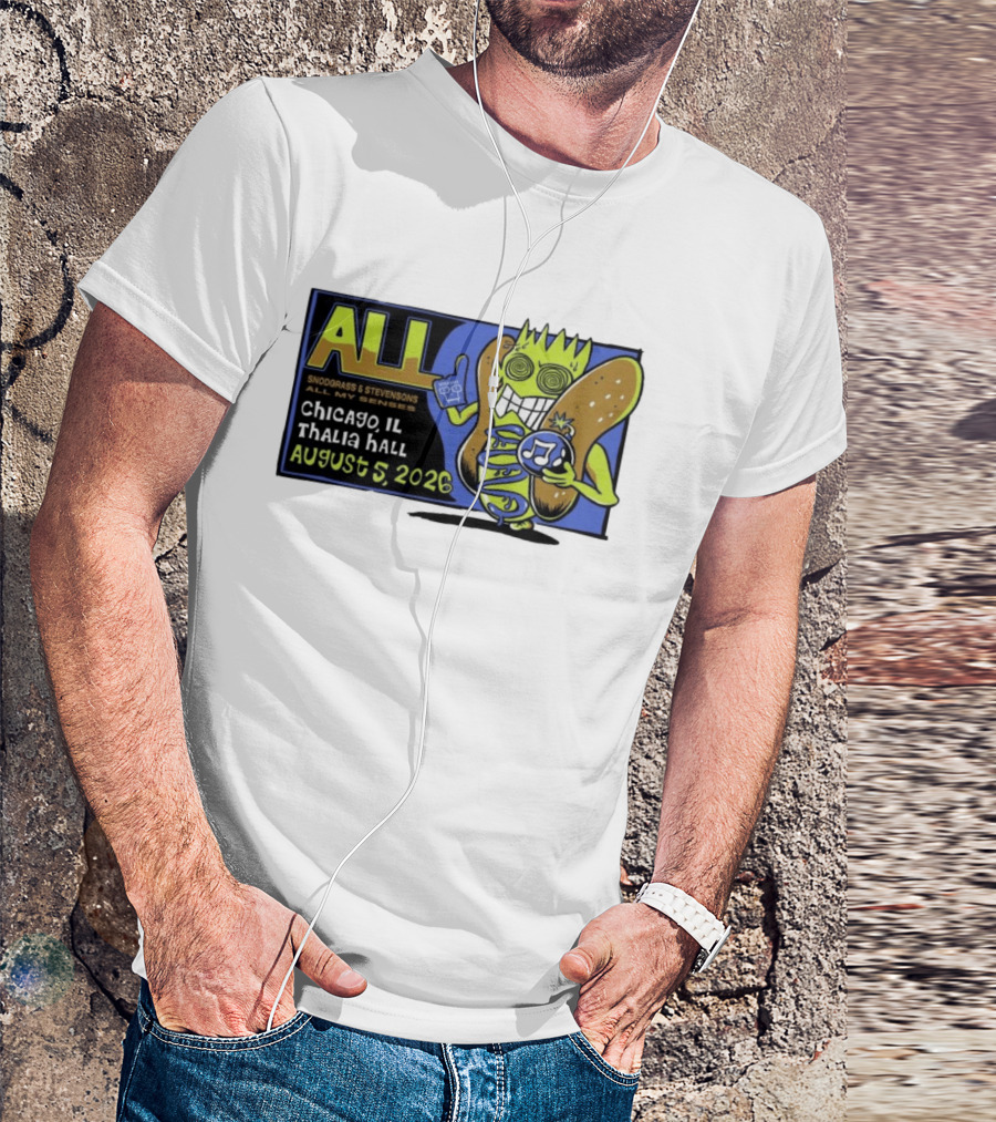 ALL Snodgrass Stevensons Chicago Thalia Hall August 5 2026 T-Shirt