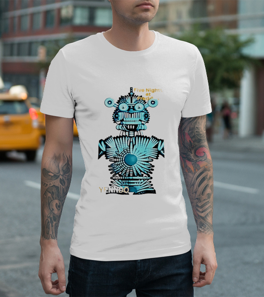 Five Nights At Freddy's Sister Location Yenndo Character Minimalist T-Shirt