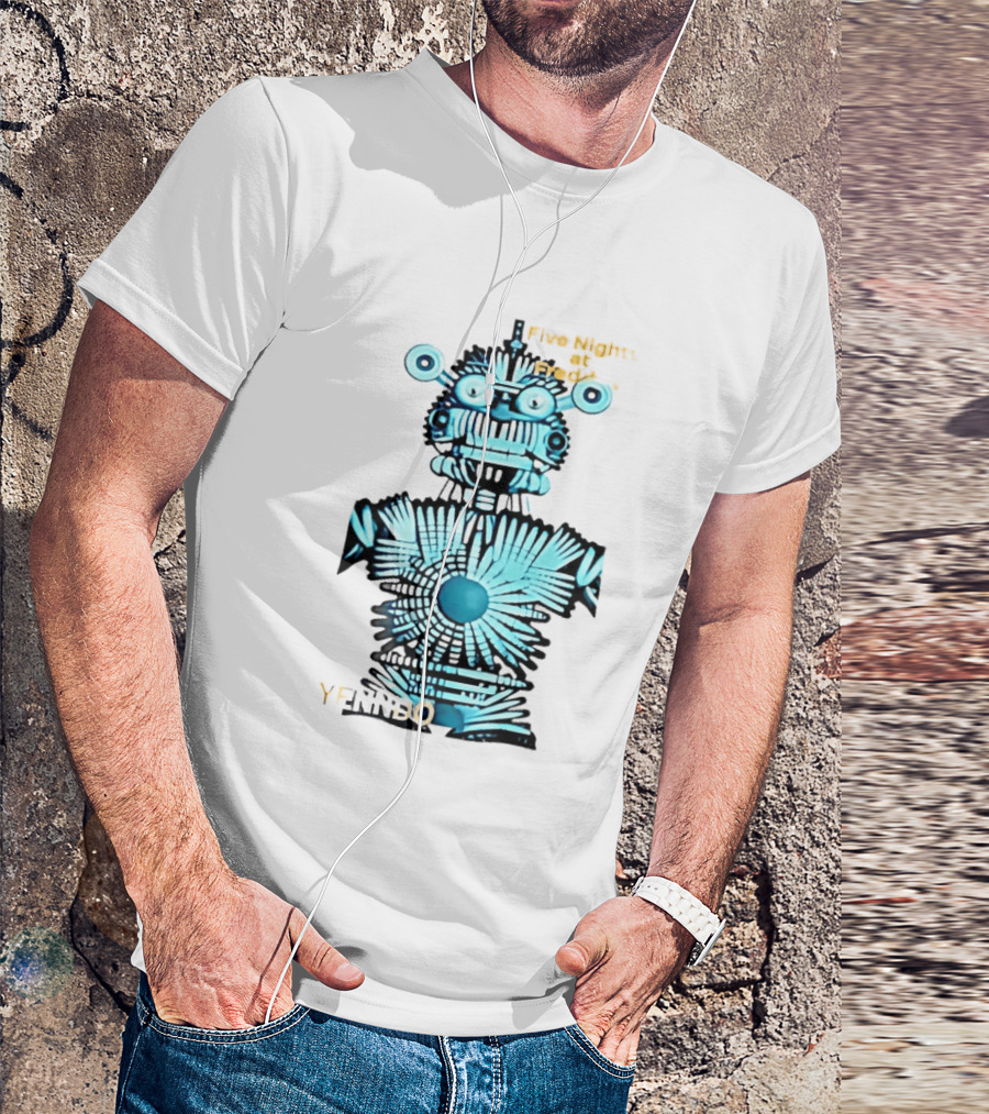 Five Nights At Freddy's Sister Location Yenndo Character Minimalist T-Shirt